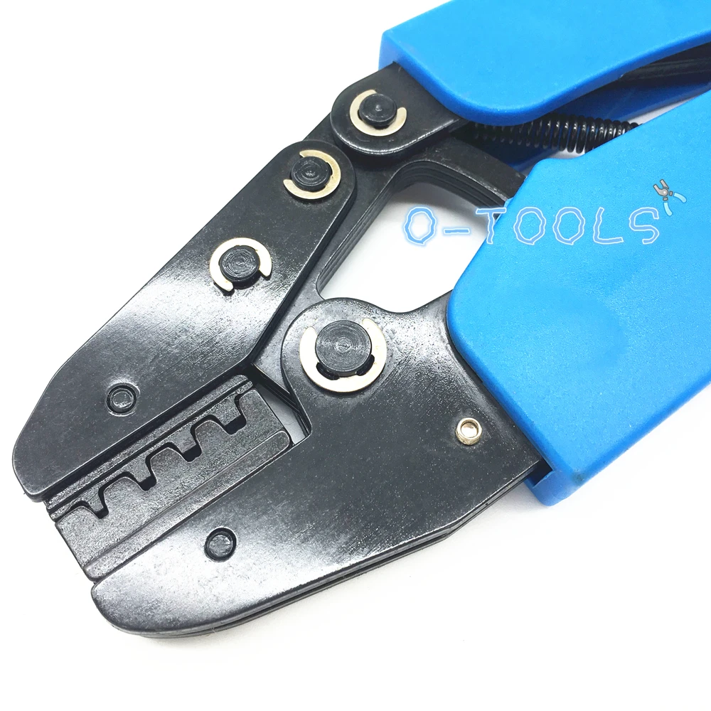 كابل العقص أداة ل العقص غير معزول مفتوحة محطات برميل 0.1-2.5mm ² متعددة المكشكش 27 ~ 13AWG دبوس ذو طيات AN-03A