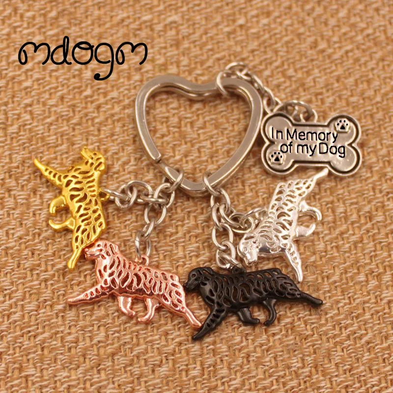 Australian Shepherd Cute Dog Animal Gold Silver Plated Metal Purse Keychain For Bag Car Women Men Key Ring Love K054