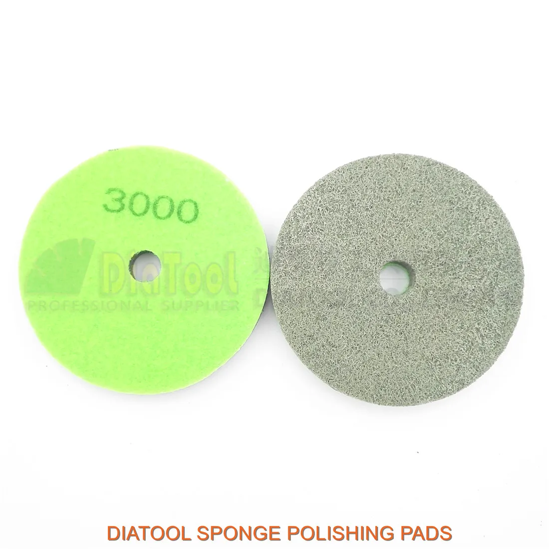 DIATOOL 10 unids 100 MM Esponja Tampones Para Pulir Del Diamante Para Piedra Blanda Mármol Artificial Piedra Suelo de Terrazo de Grano #3000 4