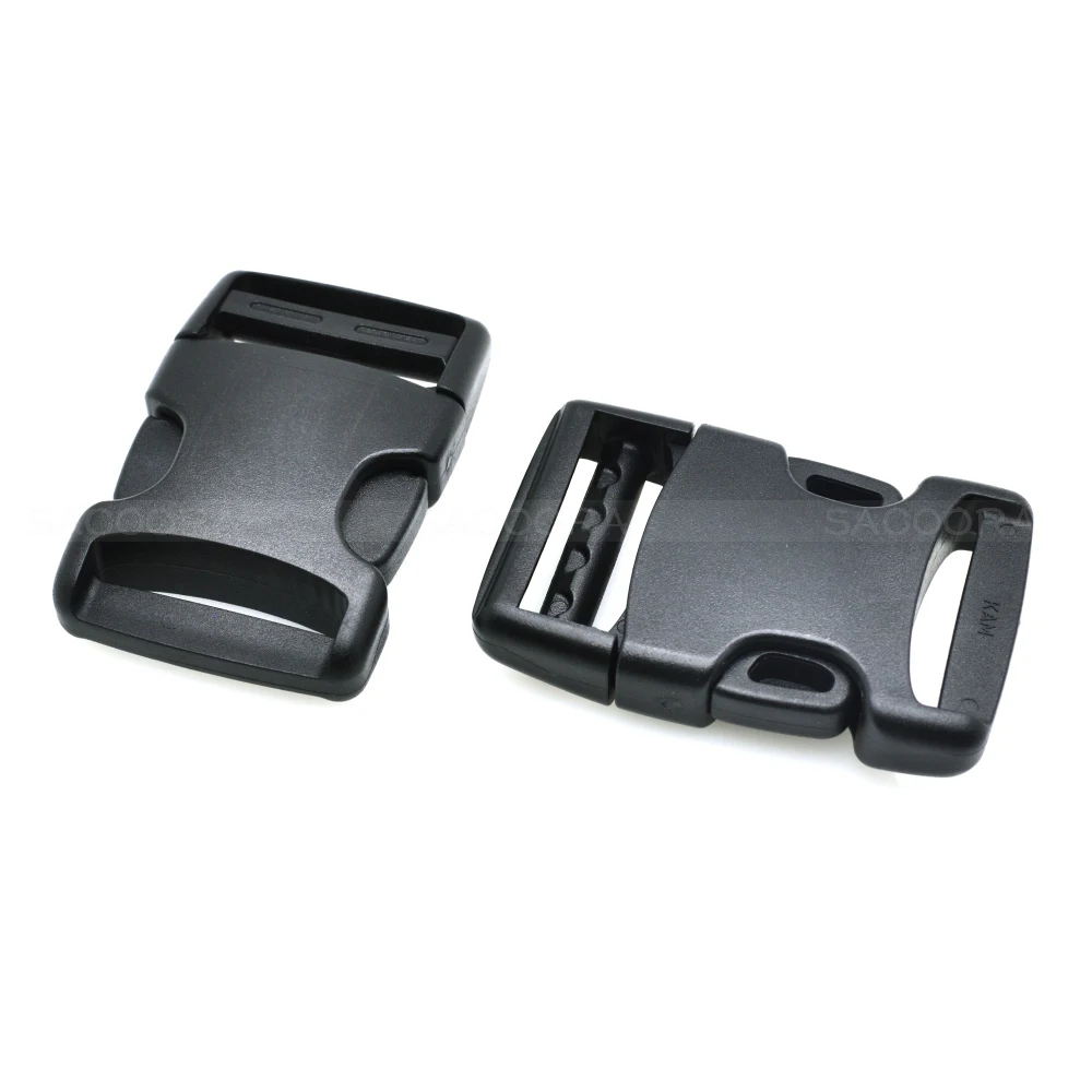 Webbing 20mm 25mm Plastic Arched Side Release Buckle For Backpack Straps Student bag, travel bag, outdoor sports bag accessories