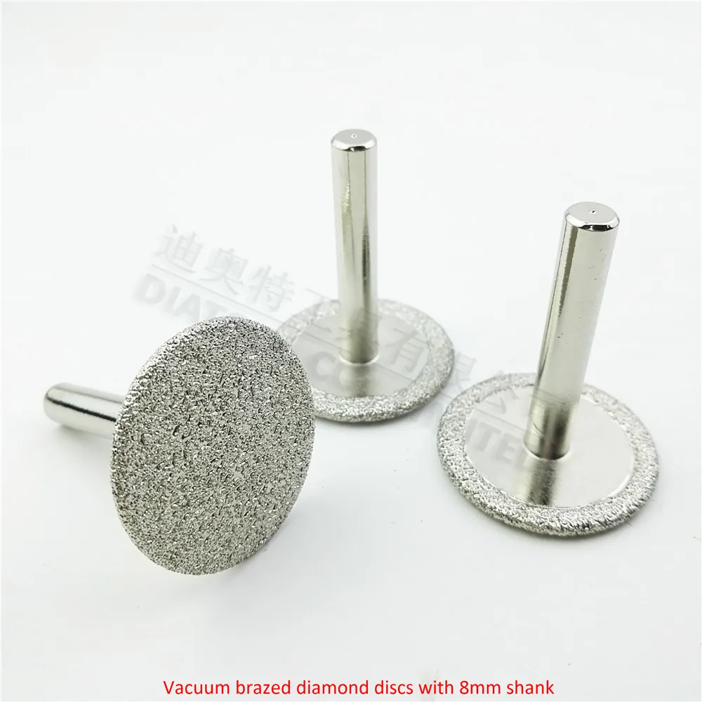 DIATOOL 3 قطع Dia40mm فراغ صنع من النحاس الماس أقراص مع 8 ملليمتر عرقوب الماس القرص لقطع طحن والحفر