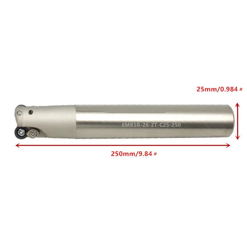 IRON ROOT  EMR6R-2T Milling tool Holder C19  / C20 / 25  CNC End Mill Cutter Arbor Bout For Round RPMT1204 Insert view 3