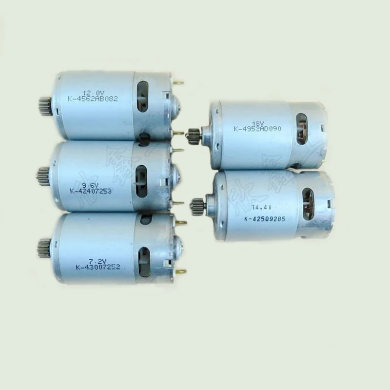 Imagem -04 - Motor para Substituição de 12 Dentes Motor dc 9.6v para Furadeira Elétrica sem Fio Dispositivo Elétrico Gsr9. v Alta Qualidade