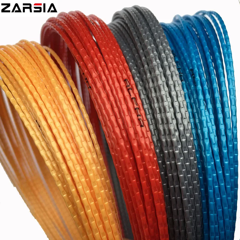 

(10 pcs/lot) Tennis strings 1.25mm polyester SUPER POLY Bamboo grain tennis strings 12M