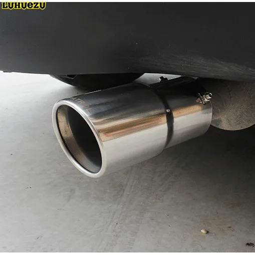 Stainless Steel Tail Exhaust Muffler Tip Pipe For Nissan Patrol Armada Accessories 2013 2014 2015 2016 2017