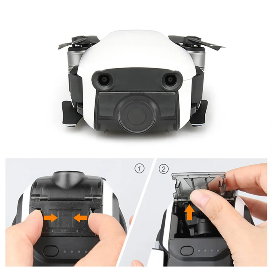 ฝาครอบกิมบอลอุปกรณ์ป้องกันกล้องอุปกรณ์ป้องกันกิมบอลสำหรับ DJI Mavic Air อุปกรณ์ป้องกันกิมบอลเลนส์ฮูด Sunshade สำหรับ DJI Mavic Air