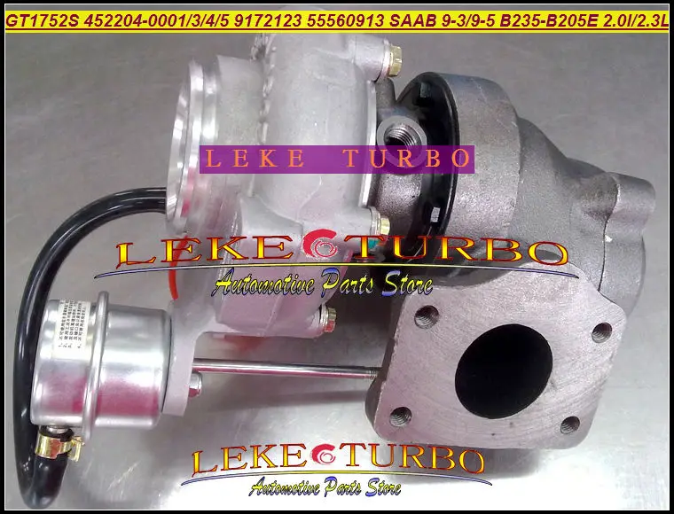 Turbo GT1752S 452204 452204-0001 452204-0003 452204-0004 452204-0005 Turbocharger For SAAB 9.3 9.5 9-3 9-5 B235E B205E 2.0L 2.3L