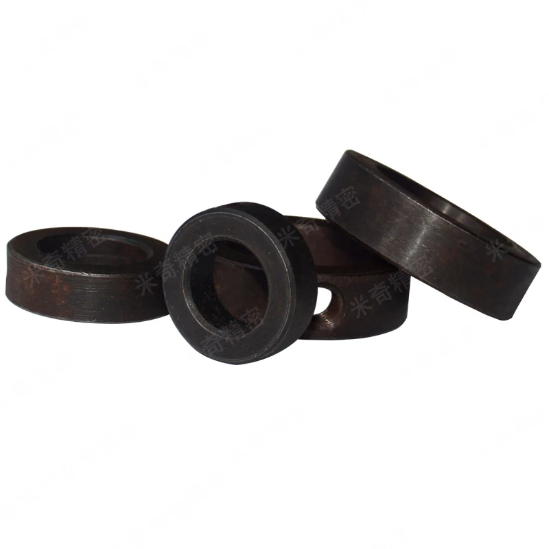 Anello di fissaggio dell'albero ottico in acciaio al carbonio collare dell'albero boccola in metallo anello distanziatore cuscinetto vite anello di bloccaggio anello di serraggio di spinta dia3