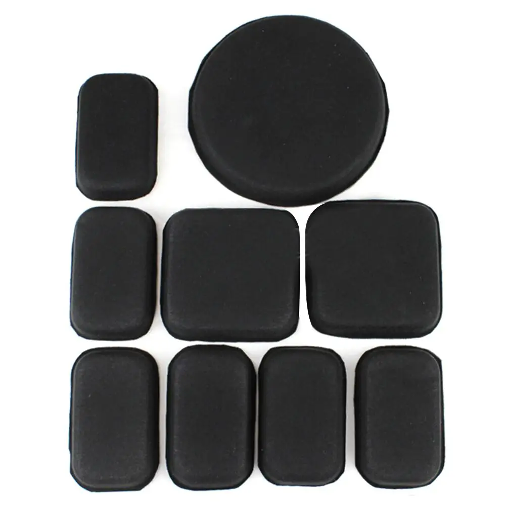 19Pcs/set Combat Paintball Airsoft Tactical Military Helmet Pads Hunting Helmet Bicycle Helmet Safety Protection Pad EVA