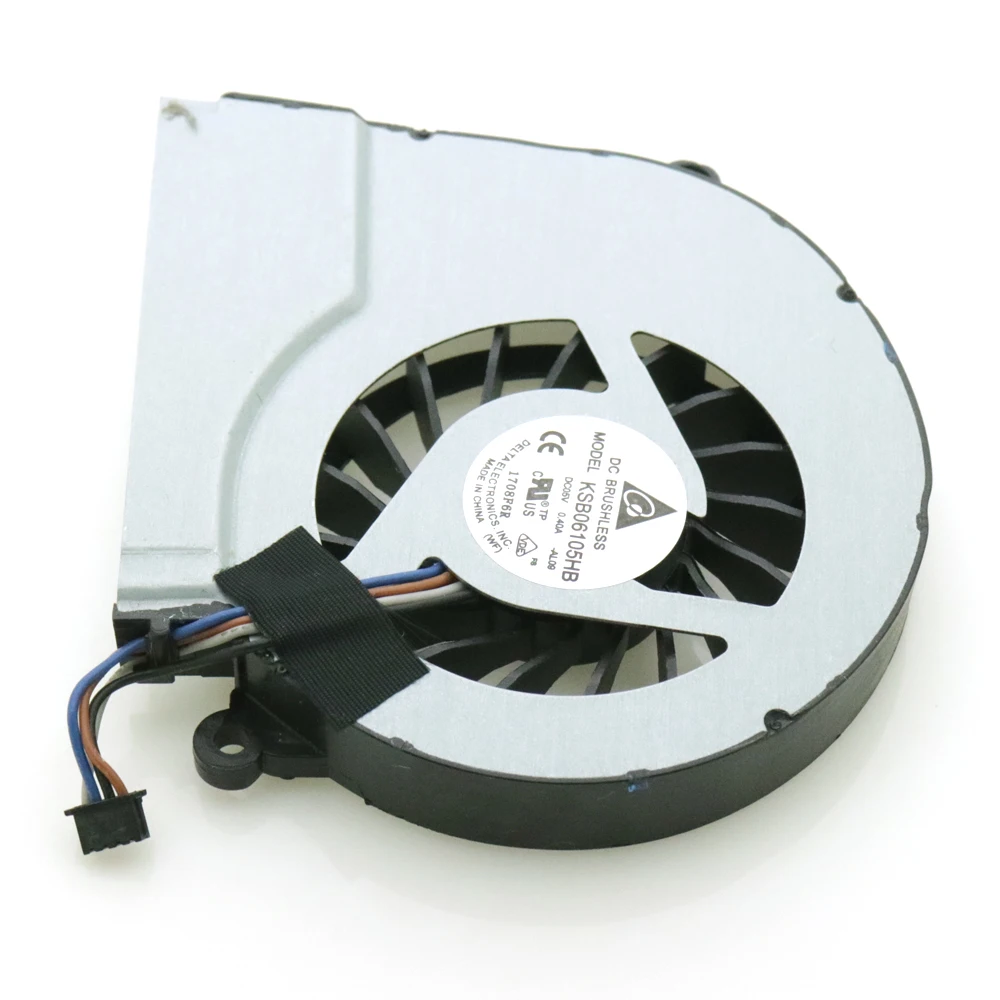 Brand NEW DC5V 0.5A 4Pin Cooling Fan For HP 15 17 TPN-Q117 Q118 Q122 pavilion 14 15 17-E CPU Cooler Fan