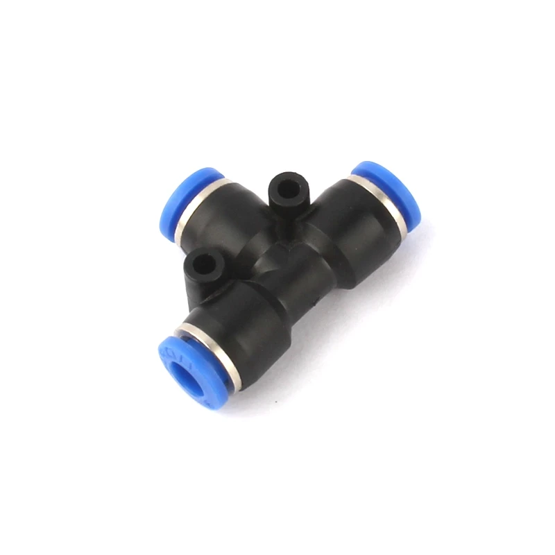 35pcs 6mm/8mm Hose Quick Connector Horticulture Mist Spray 3-Way Adapters Pneumatic Air Hose Fittings High Pressure Mist Parts