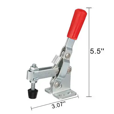 Dọc Nhanh Chóng Phát Hành Lớp Phủ Chống Trượt Chuyển Đổi Kẹp 330 lbs Công Suất 12002-B