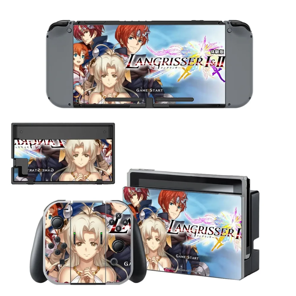 Langrisser Miếng Dán Da Vinilo Cho NintendoSwitch Dán Da Dành Cho Máy Nintendo Nintend Switch NS Tay Cầm Và Joy-Con Bộ Điều Khiển