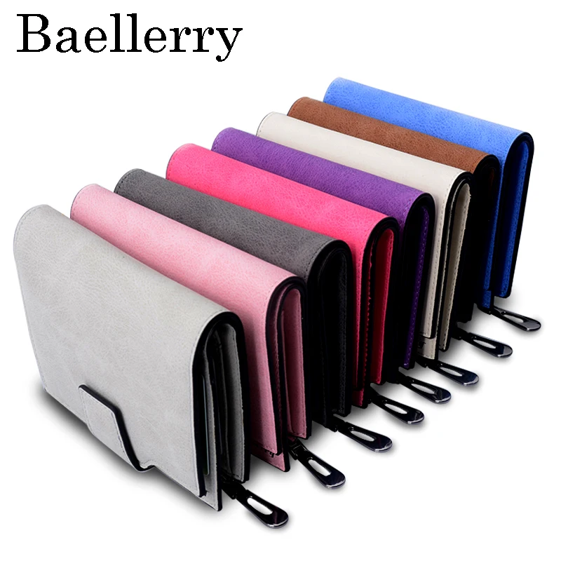 

Wallet Women Vintage Fashion Top Quality Small Wallet Leather Purse Female Money Bag Small Zipper Coin Pocket Brand Hot !!