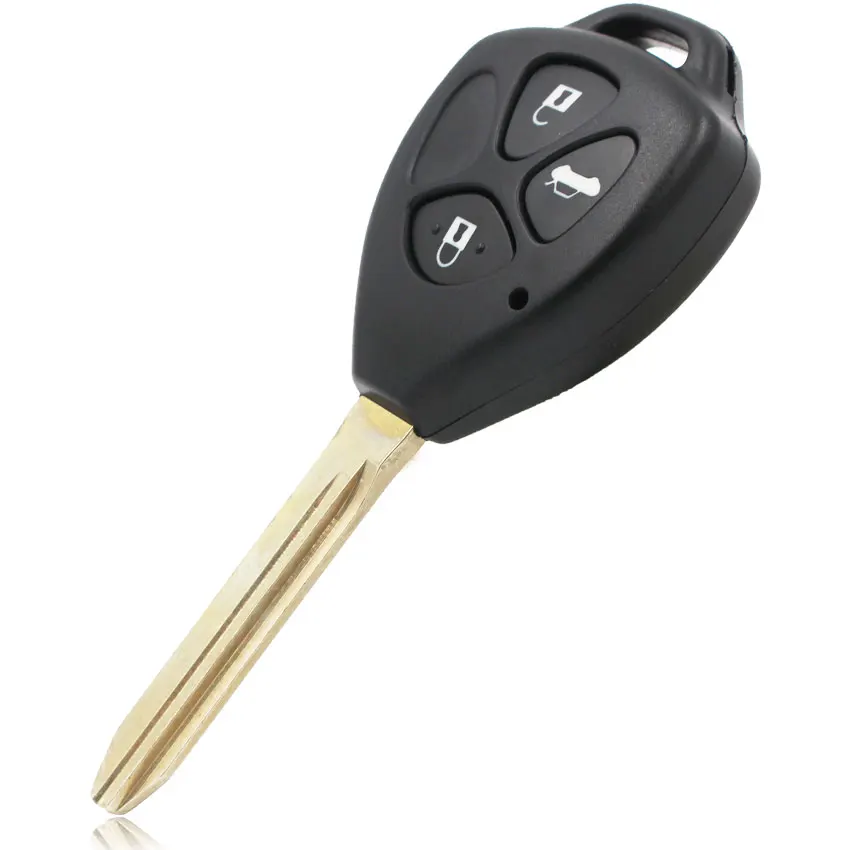 2 button 3 button replacement Remote Key Shell CASE COVER For Toyota Corolla Camry Auris TOY47 uncut key