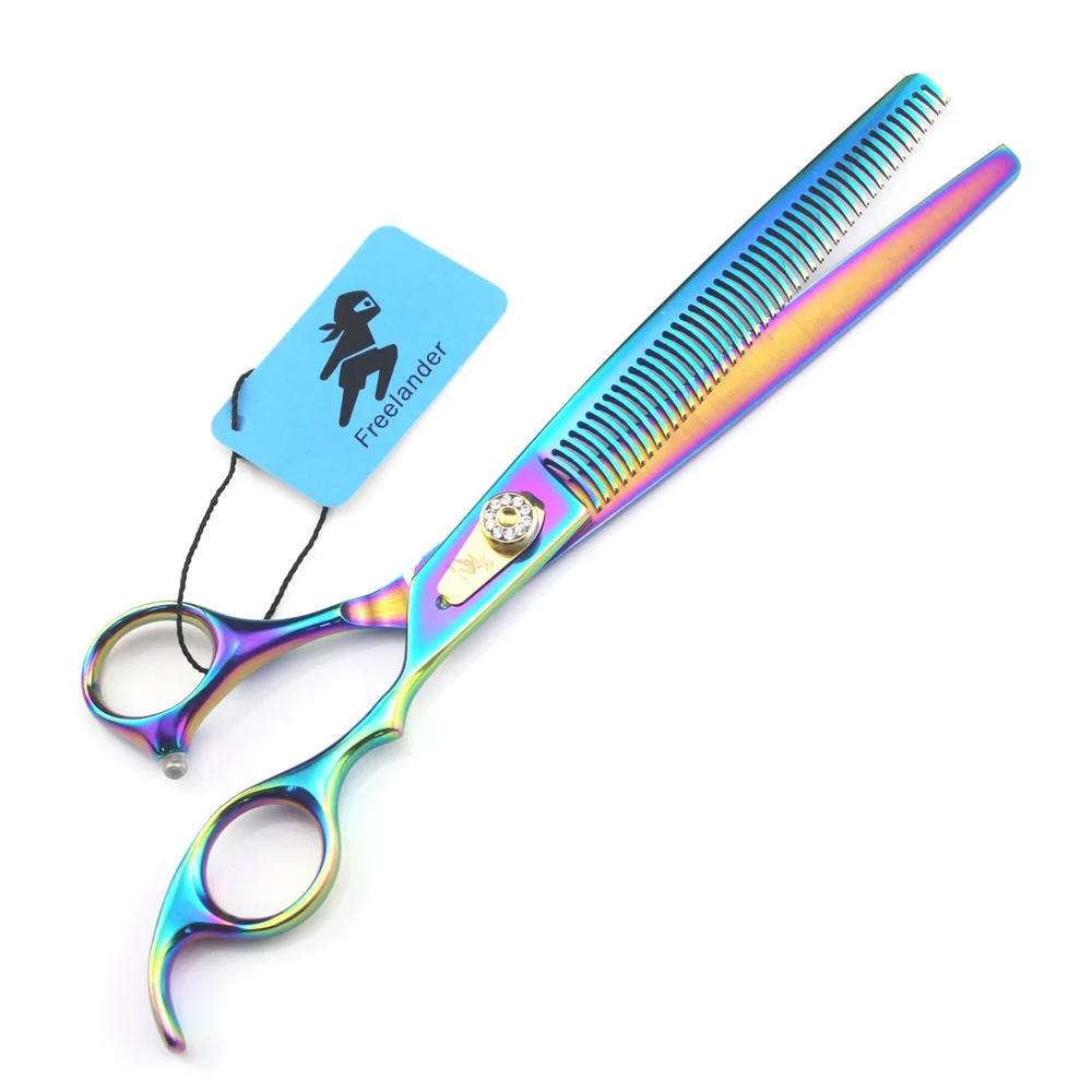 High Quality Japan 440C 8 Inch Pet Dog Grooming Thinning Scissors Grooming Shears for Dogs Thinning Rate 35%