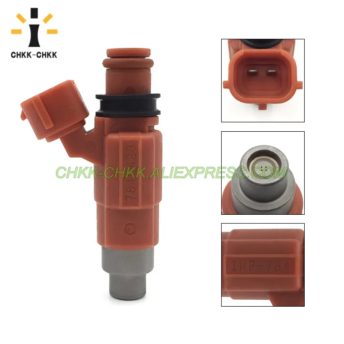 CHKK-CHKK 1/4pcs FENP-13-250 INP-784 Fuel Injector for Mazda E220 2.2L L4 1992-2002 Nozzle