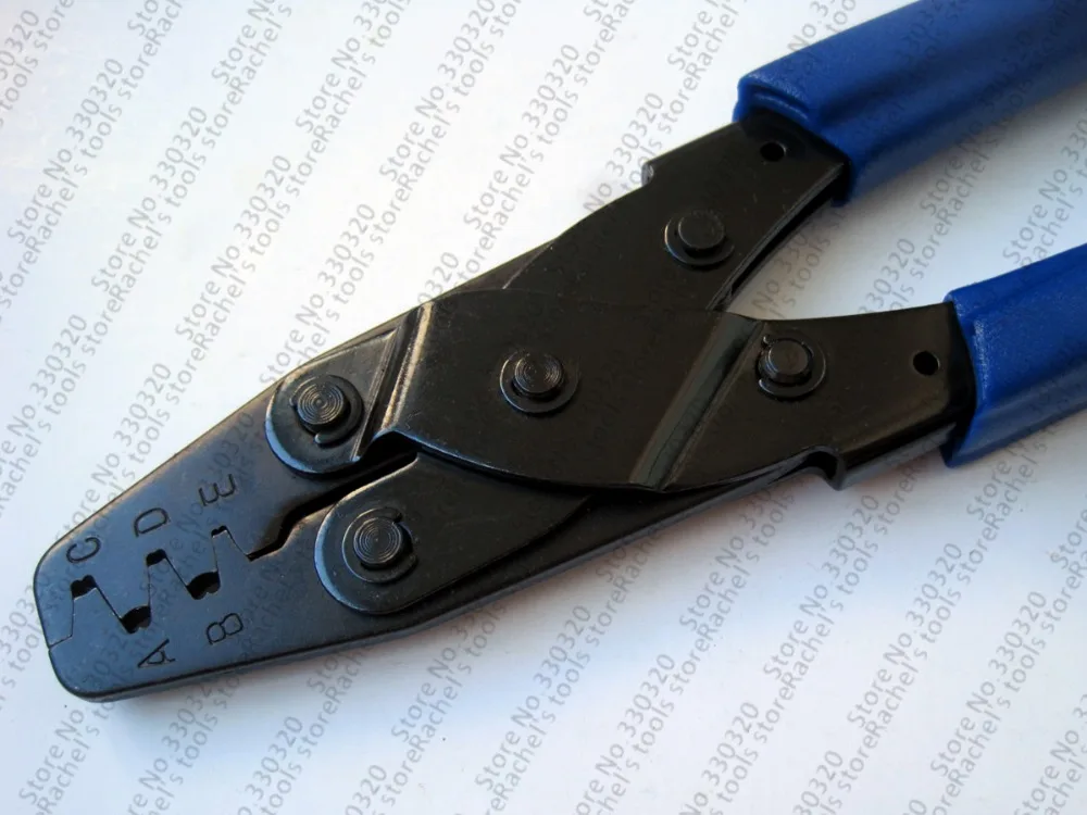 Crimping plier for crimping open barrel terminals,non-insulated terminals crimping tool for plugs crimper hand tool LS-303B image 2