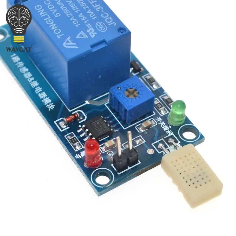 5V1 Channal 1CH Humidity Sensor Switch Relay Module Control Board Humidity Sensor Module