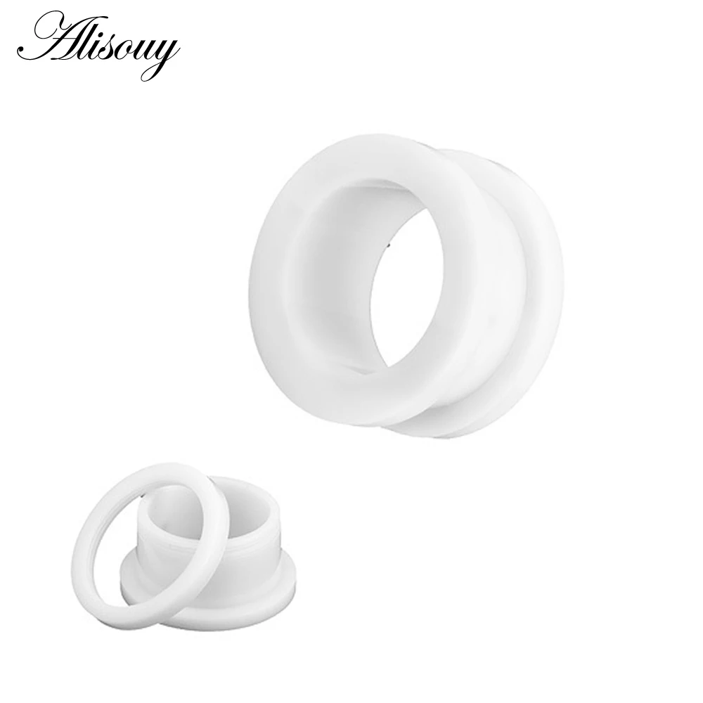 Alisouy 2PCS 3-16mm Acrylic Ear Plugs And Tunnels Ear Gauges Piercing Expander Ear Piercing Tunnel Stretchers Ear Plugs Tunnels