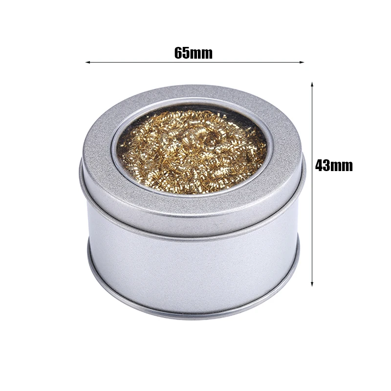 Welding Soldering Iron Tip Cleaner Copper Wire Mould Welding Cleaning Ball Auxiliary Tools for Soldering Accessories
