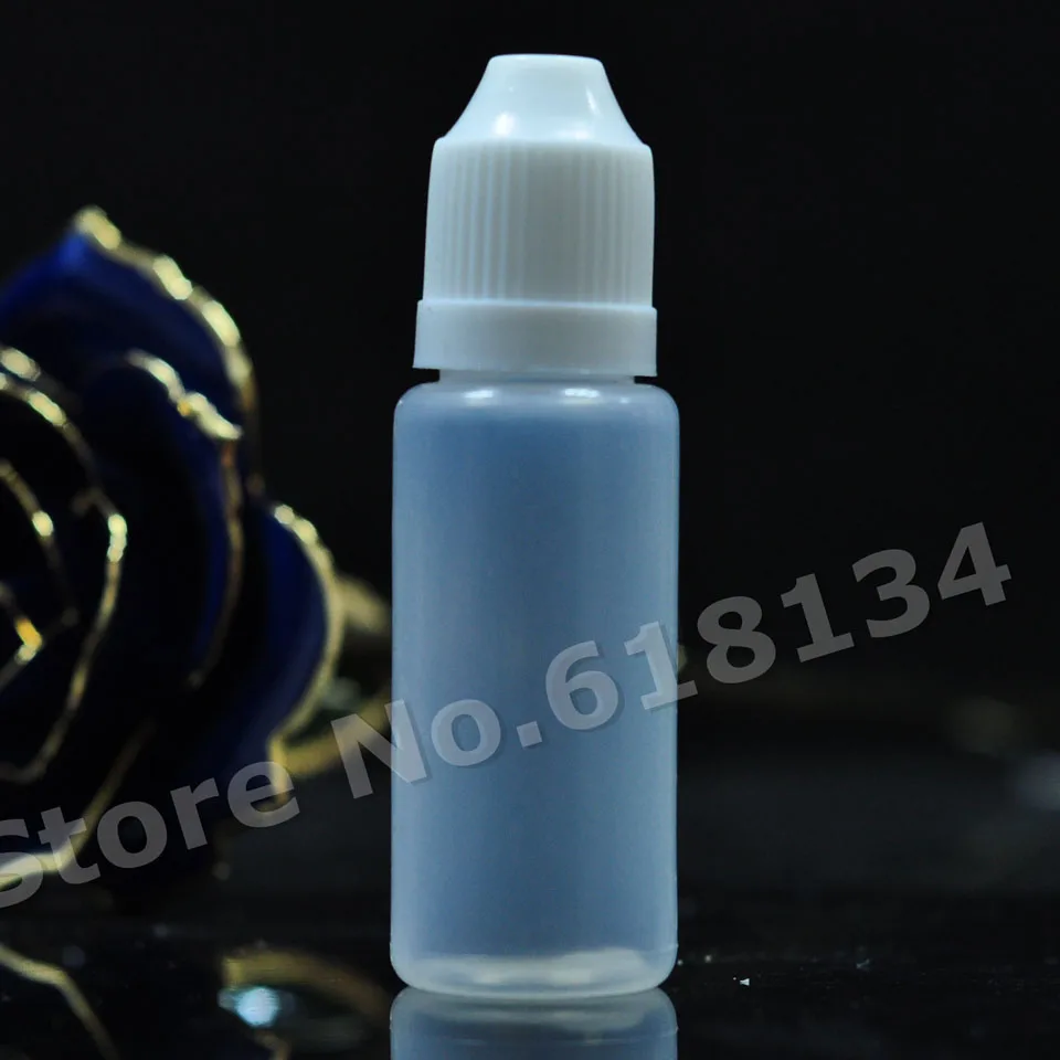 wholesale 2000pcs 15ml liquid squeeze plastic dropper bottle for liquid medicine