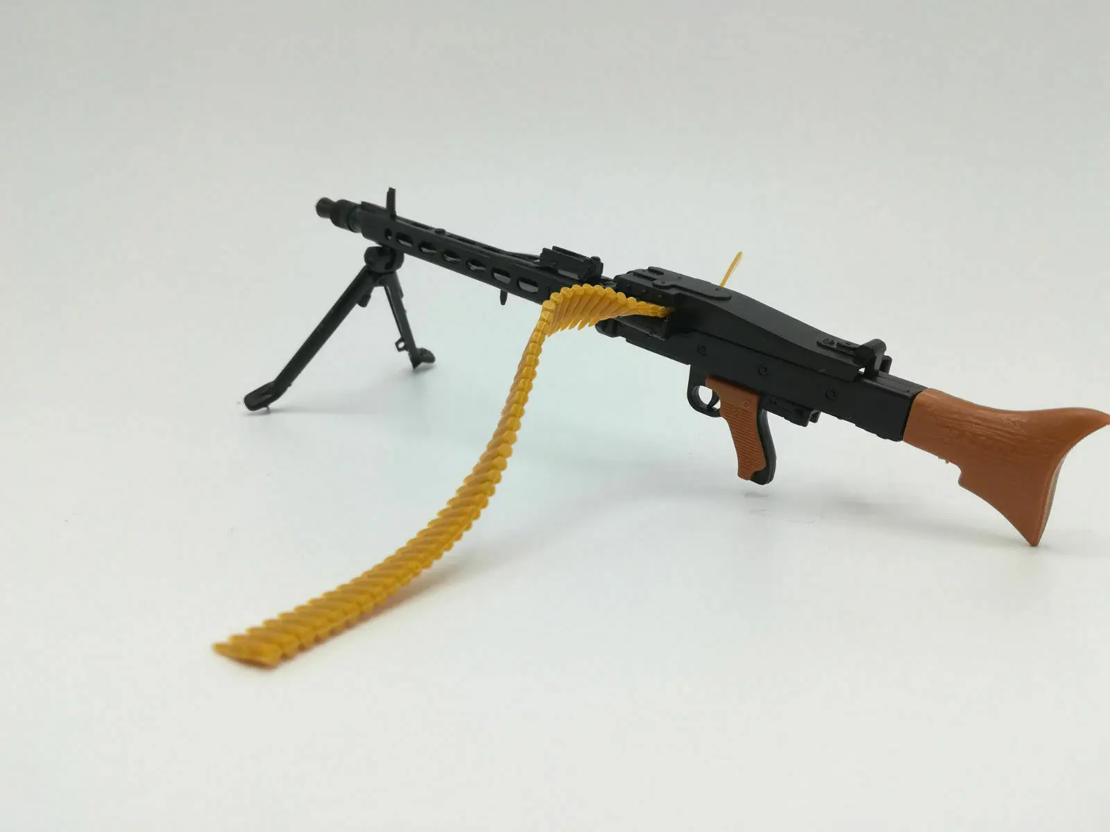 1/6 Scale MG42 Toy Gun Model Assembly Puzzles Building Bricks Gun Soldier Machine Gun Fit 12\