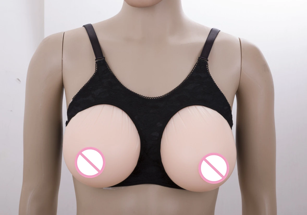 Faux seins adhésifs en Silicone, 4600 g/paire, en forme de goutte d'eau, seins artificiels, seins croisés, Drag Queen, transgenre