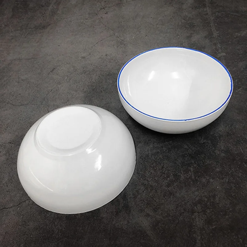 Water from Above Bowls (White,Dia 13.5*H5.5cm) Magic Tricks Stage Illusion Gimmick Props Comedy Empty Double Bowl of Water Magia