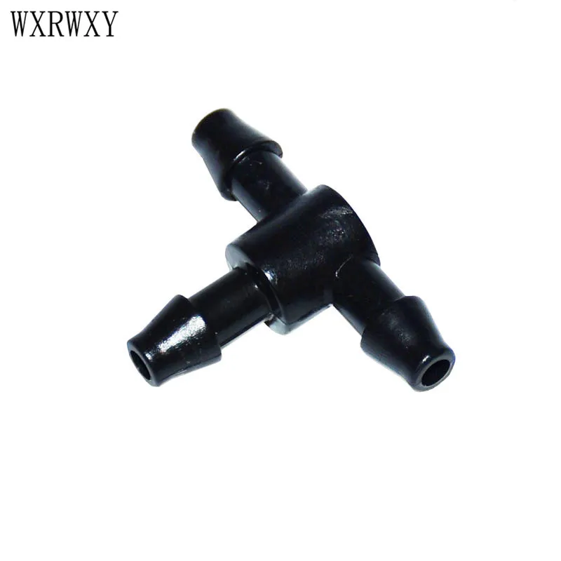 

wxrwxy garden irrigation tee 1/4" tee barb Tee connector barbed 1/4" garden hose splitter 4/7 fog connector 200 pcs