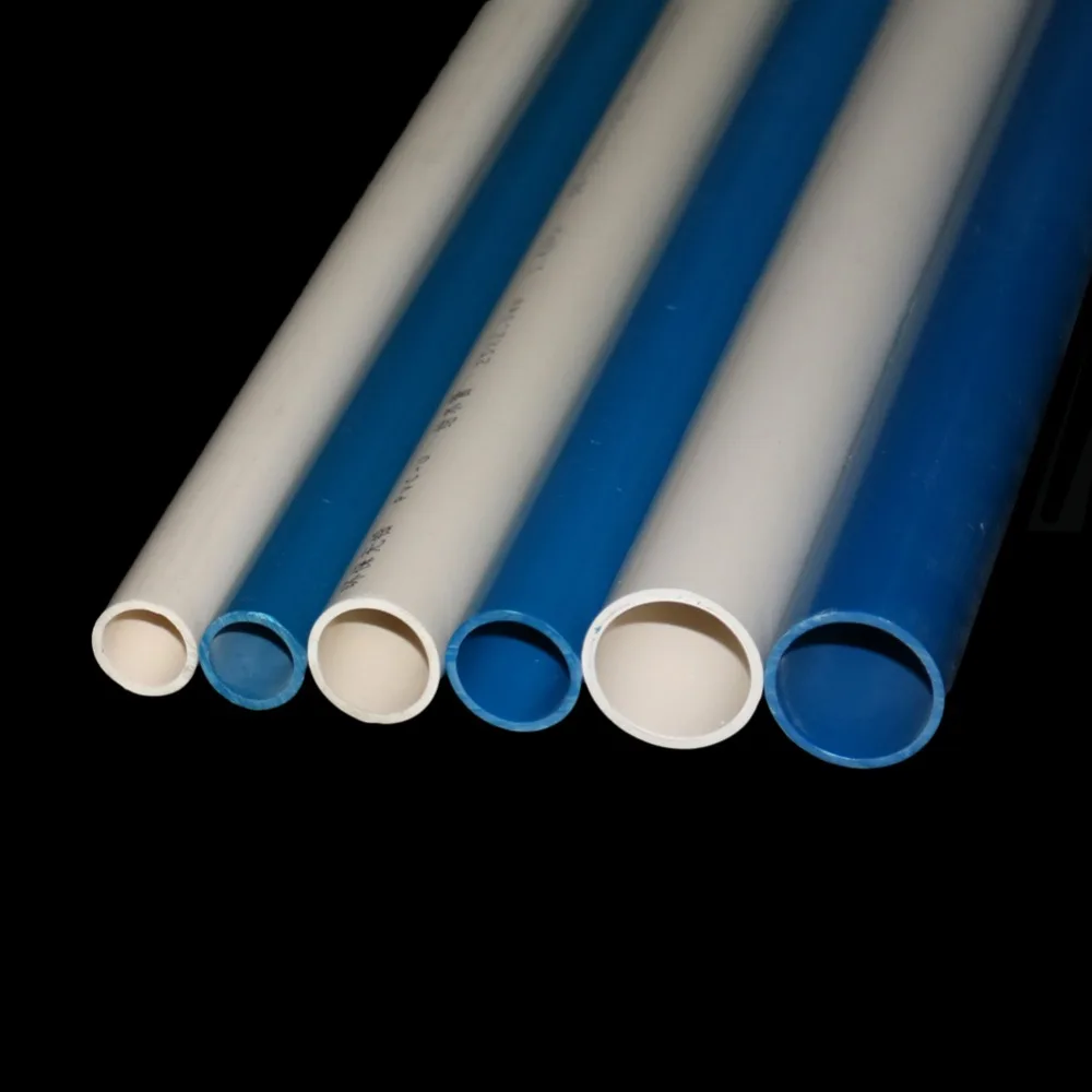

Blue/White PVC Pipe OD 20mm 25mm 32mm Agriculture Garden Irrigation Tube Fish Tank Water Pipe 48-50cm 1 Pcs