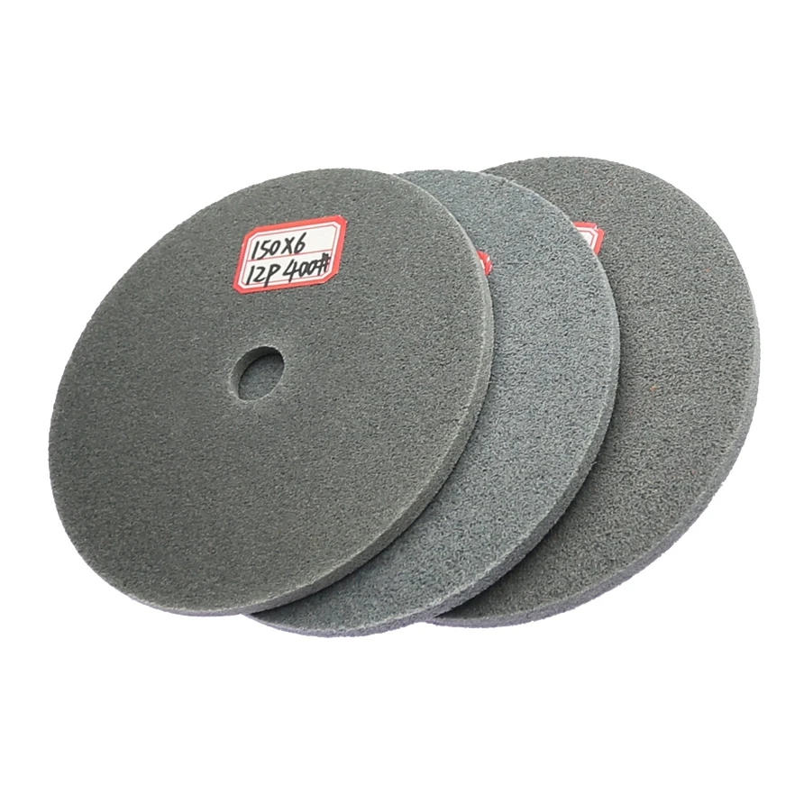 1 piece 150x6mm/3mm Super-thin Nylon Polishing Disc for Stainless Steel Welding Spot Slot Grinding