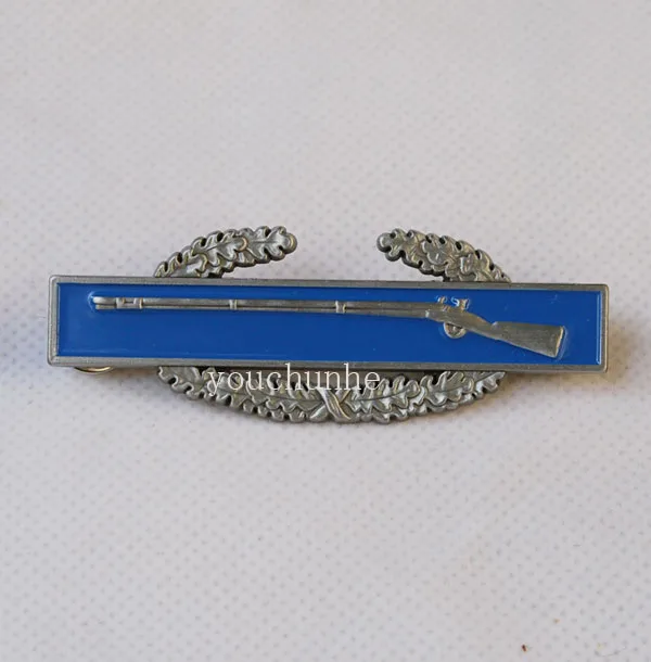 WW2 US USA Military Army Combat Infantry Badge Metal - US012