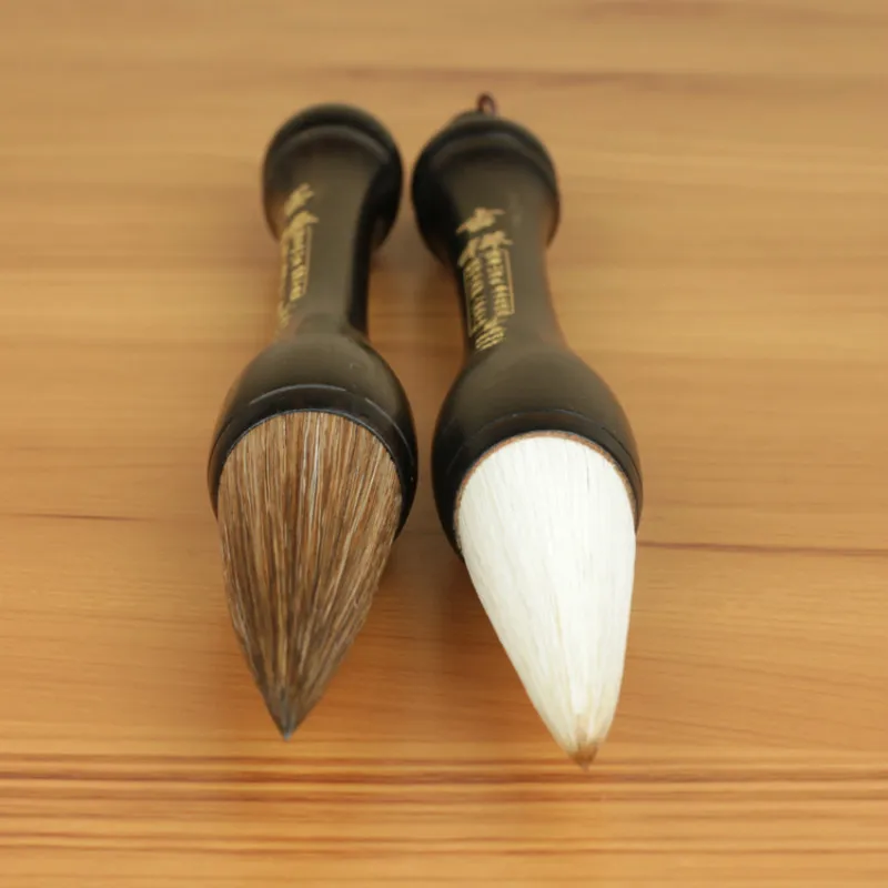 Quality Cow Hair Cursive Regular Script Brush Writing Couplet Hopper-shaped Brush Chinese Calligraphy Brush Pen Writing Supplies