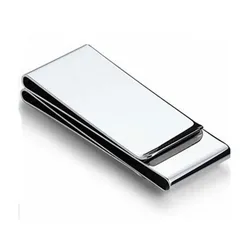 Brand Multifunction Stainless Steel Money Clip Slim Pocket Purse Cash Holder Card Organizer Men Women Wallet