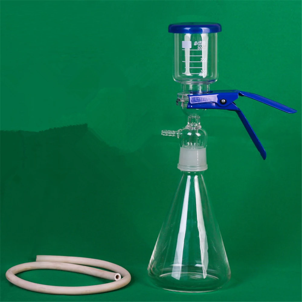 

500ml Vacuum Suction Filter Device Sand Core Filtration Devices Solvent Filter Filtration Device 500ml High Borosilicate Glass