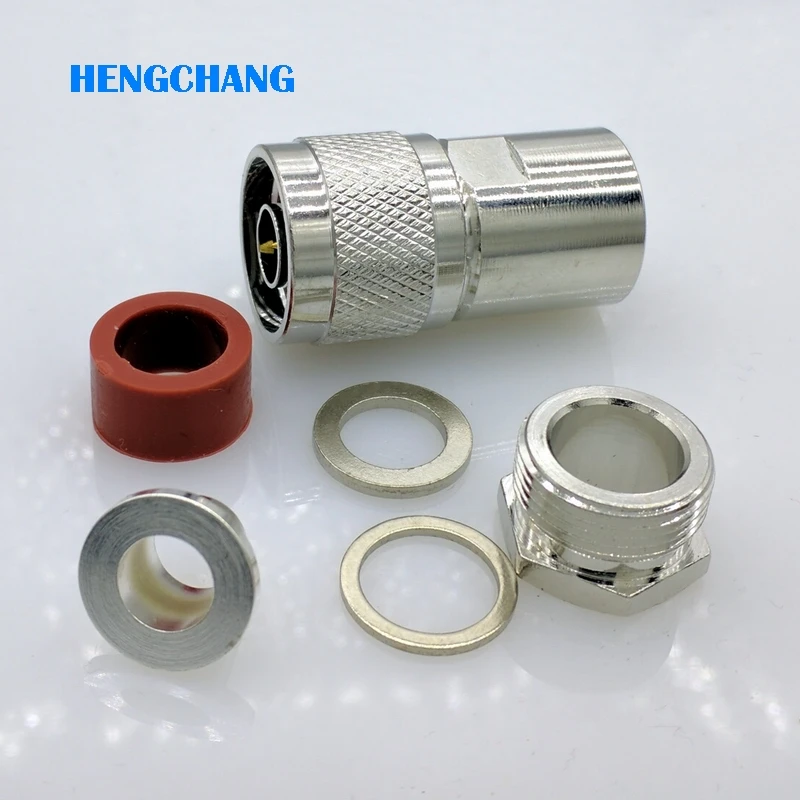 50-7 N type connector L16 connector for LMR400 RG214 RG8 LMR400 RG213 RG165 RG393 coaxial cable 1pcs