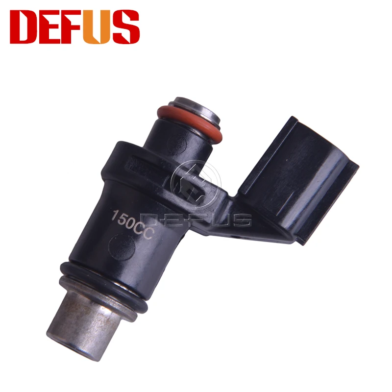 

DEFUS 4X Motorcycle Fuel Injector Nozzle 150cc 8hole for Yamaha y15zr FZ150 Replacement Injection Motorbike Bico Black customize