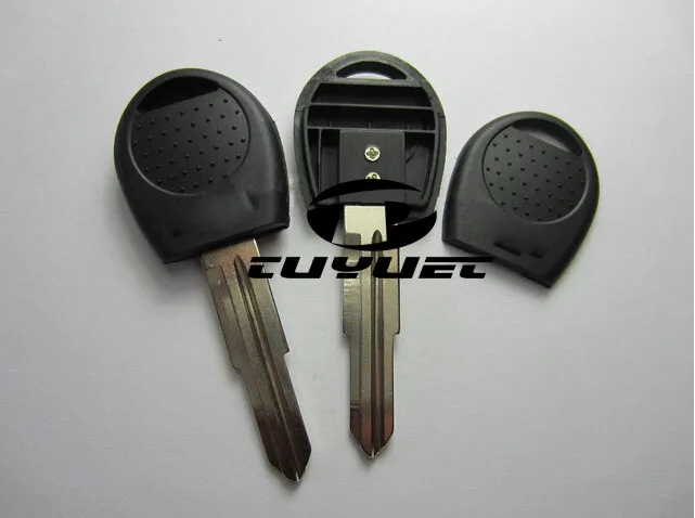 10PCS Transponder key shell Blanks With Chip Slot For Chevrolet Lova New Sail Uncut Car KeyCase Right Blade