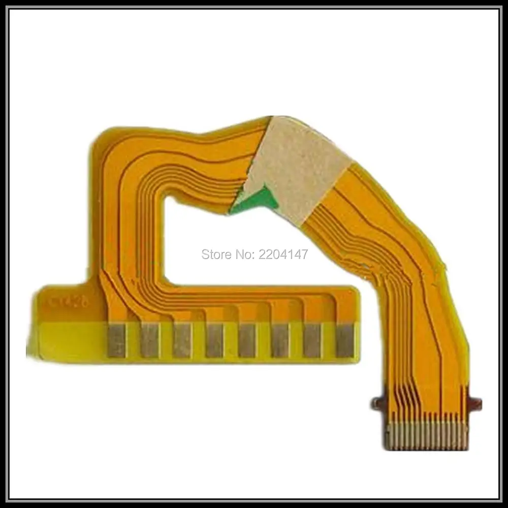 Nikon AF-S DX Nikkor 18-55mm 18-55mm VR II 수리 부품(Gen2)용 100% 새 총검 마운트 접촉기 플렉스 케이블
