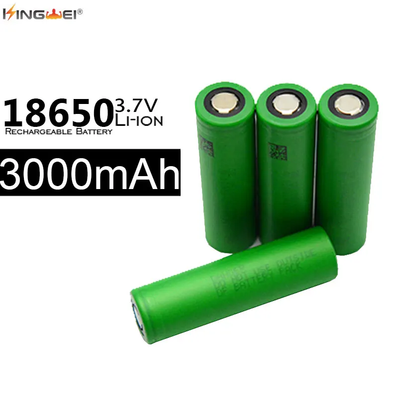 

10pcs Original 18650 Battery 30A 3000mah 3.7v Li-ion battery for SONY VTC6 battery for headlamp e-cigarette flashlight