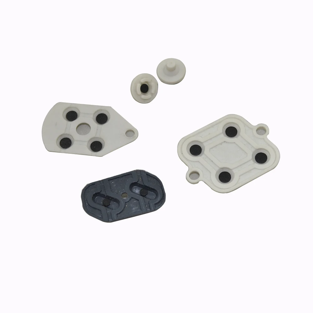 50sets/lot For S-N-E-S for Nintend Conductive Replacement Controller Rubber Pads