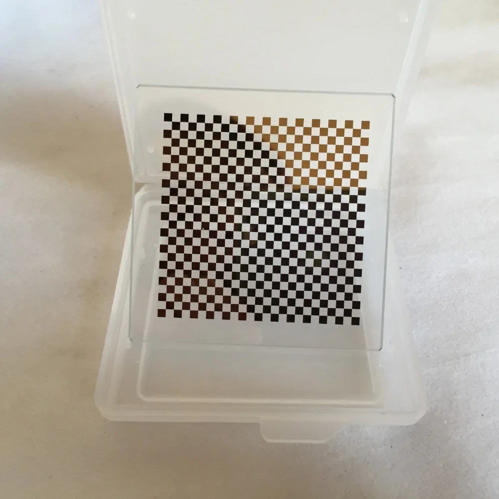 New Chess board OpenCV Correct lens distortions calibration plate 1x1mm 2x2mm 3x3mm 4x4mm 5x5mm