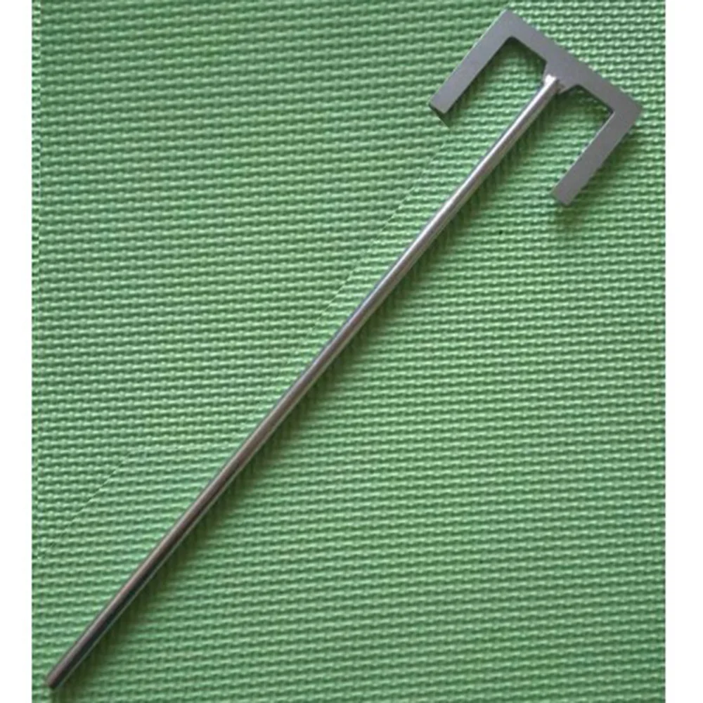 1pc lab stainless steel E-type blade paddle with leaf-width 40mm or 90mm, stirrer impeller paddle with rod