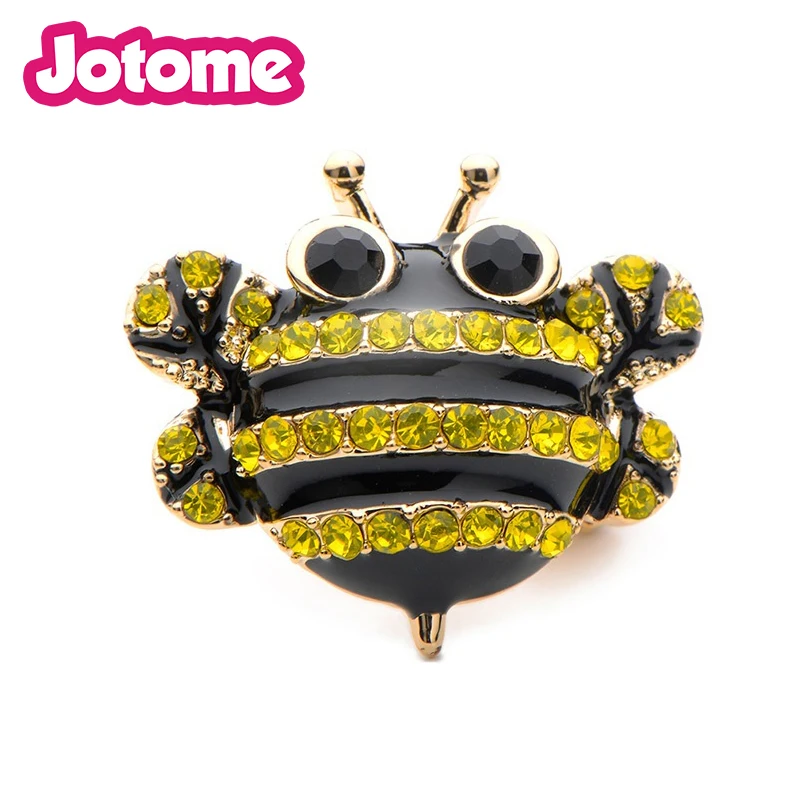 

100pcs/lot Small Charm Honey Bee Insect Fashion Jewelry Big Pin Brooch