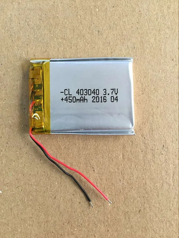 3.7V polymer battery 403040 MP3 MP4 Bluetooth headset small voice recorder Rechargeable Li-ion Cell