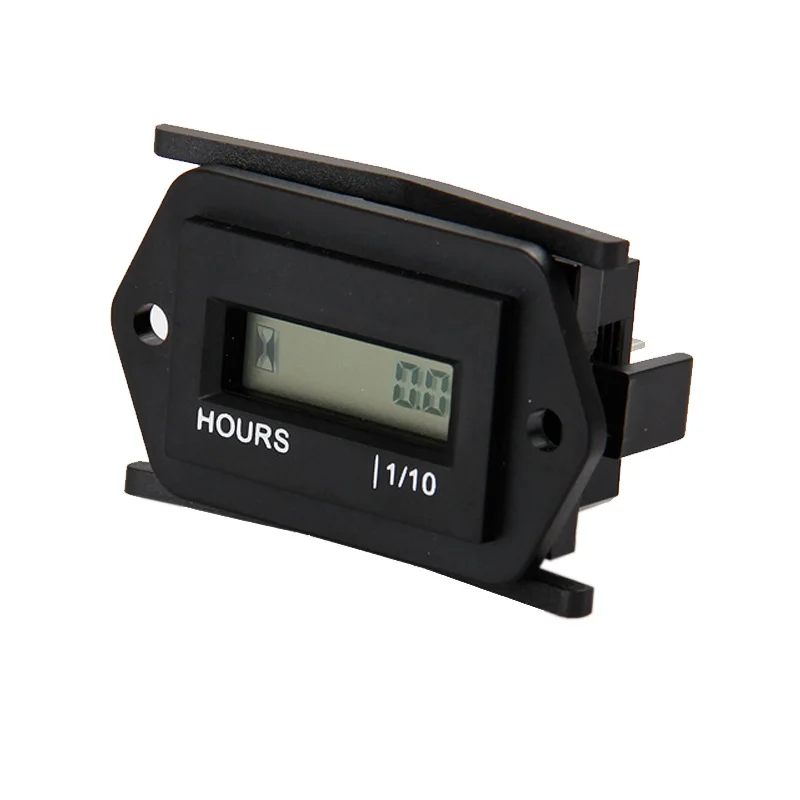 Waterproof Snap In DC 4.5 12v 24v 36v 48v 60V Hour Meter Counter For Generator Marine ATV Motorcycle Snowmobile Boat Jet Ski UTV