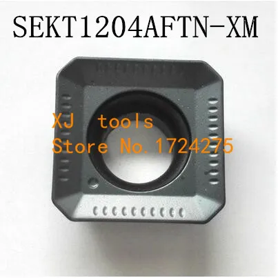 Free shipping 10pcs CNC Carbide blade, SEKT1204AFTN milling insert,numerical control lathe tool Suitable for steel