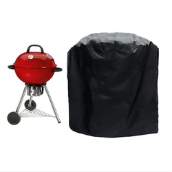 Outdoor BBQ Grill Cover Black Waterproof Heavy Duty Barbeque Grilling Covers Weber Barbacoa Anti Dust Rain Gas Charcoal Electric