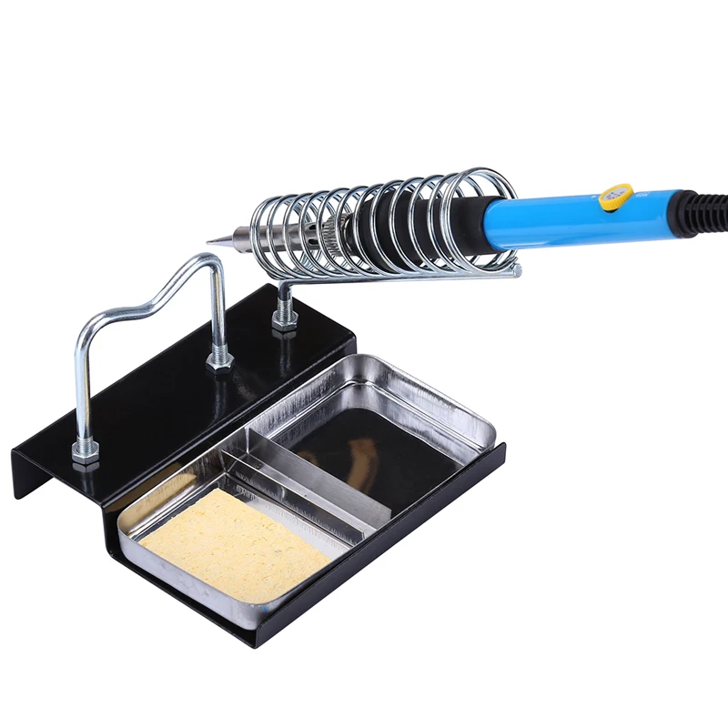 Multifunctional Soldering Iron Holder Metal Base Soldering Support Holder Iron Stand BGA Station Rework Tools Accessories